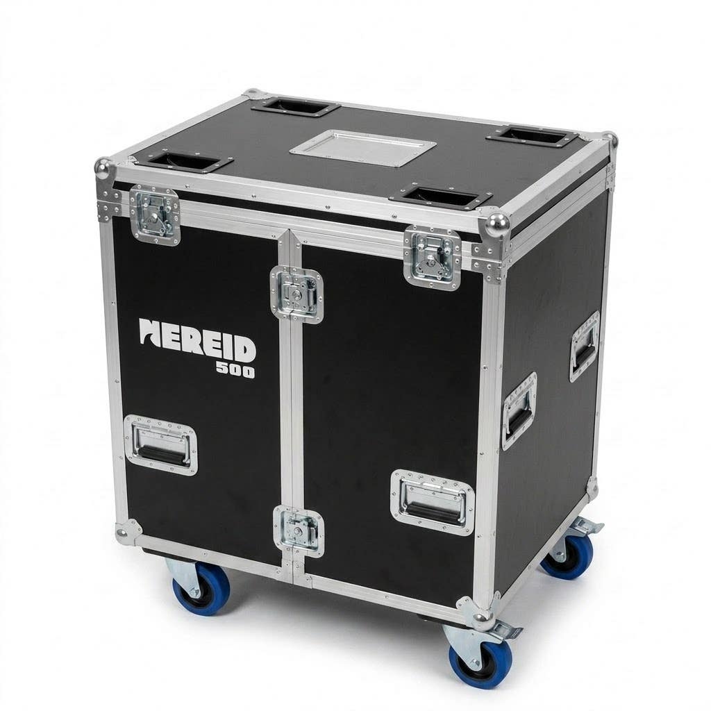 BeamZ Pro FC500 Flightcase voor 2x Nereid500 moving heads - Met front-entry 