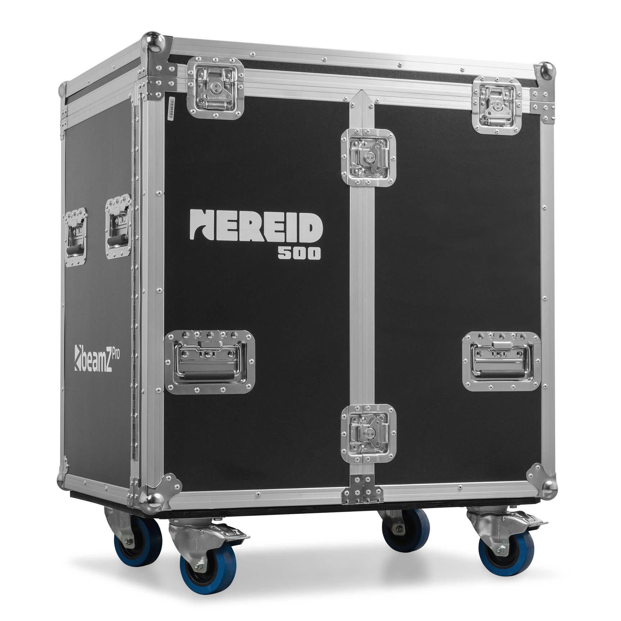 BeamZ Pro FC500 Flightcase voor 2x Nereid500 moving heads - Met front-entry 