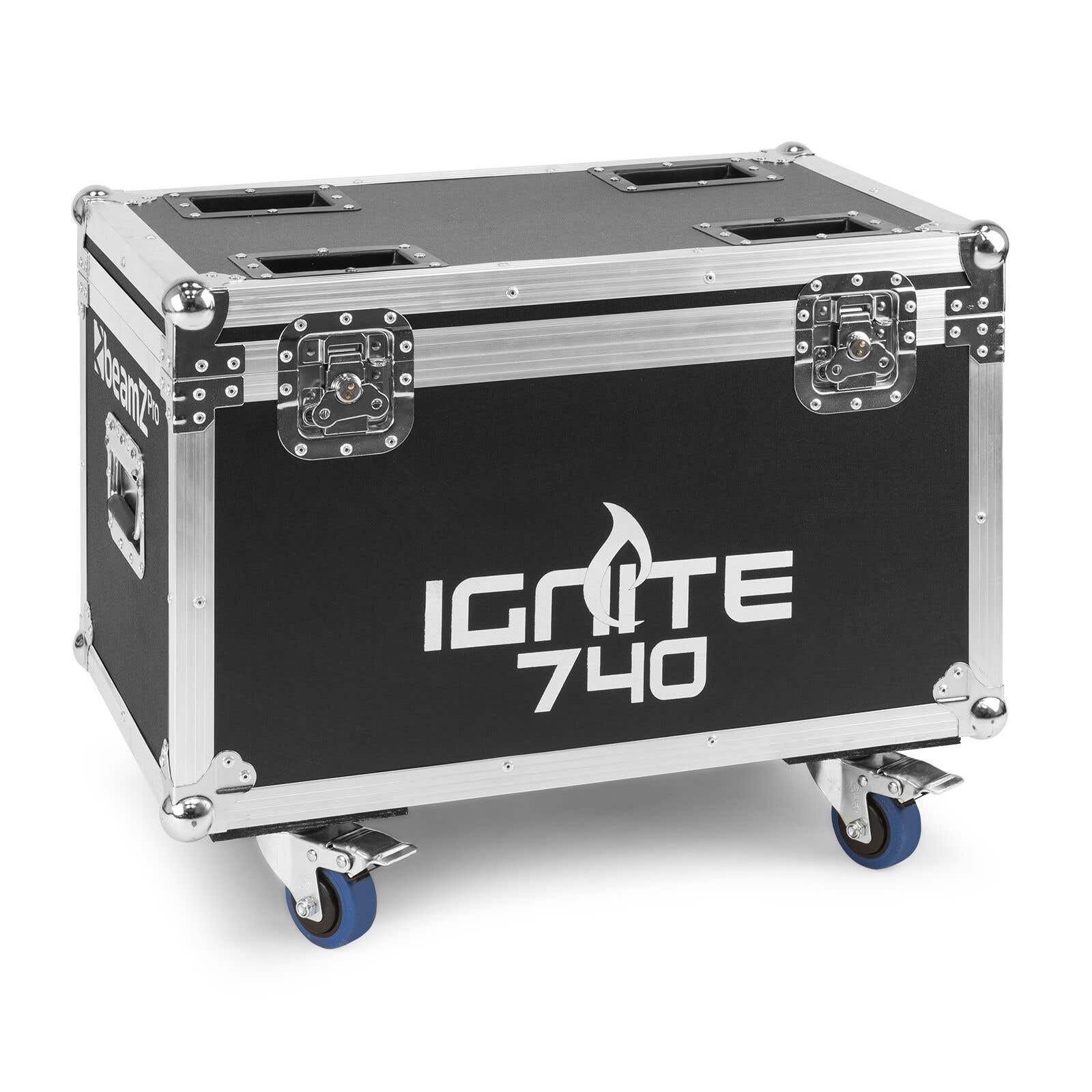 Retourdeal - BeamZ Professional FC740I4 flightcase voor 4x de IGNITE740 Movinghead