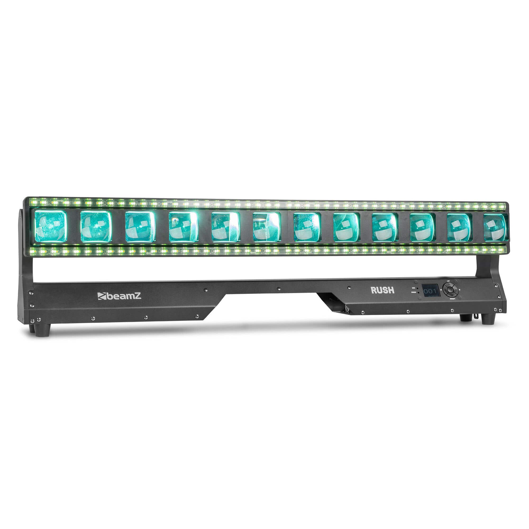 BeamZ Rush moving bar - Met gemotoriseerde zoomfunctie en pixel control - 180° kantelbaar - RGBWA