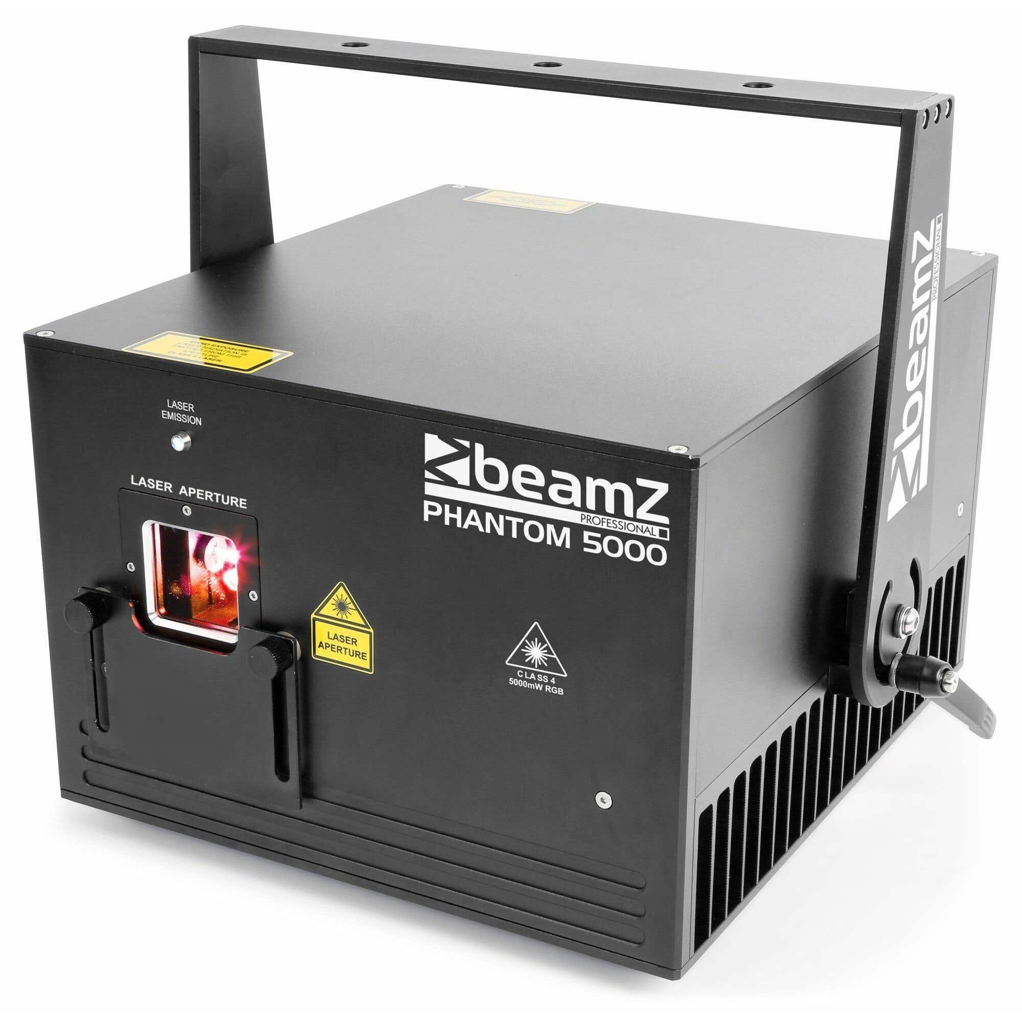 BeamZ Phantom 5000 Pure Diode analoge 5000mW RGB Laser