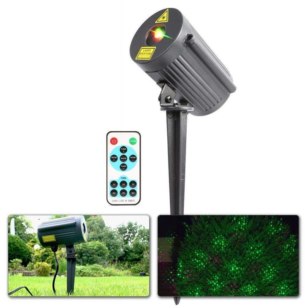 BeamZ Laser Rood/Groen voor buiten met afstandsbediening