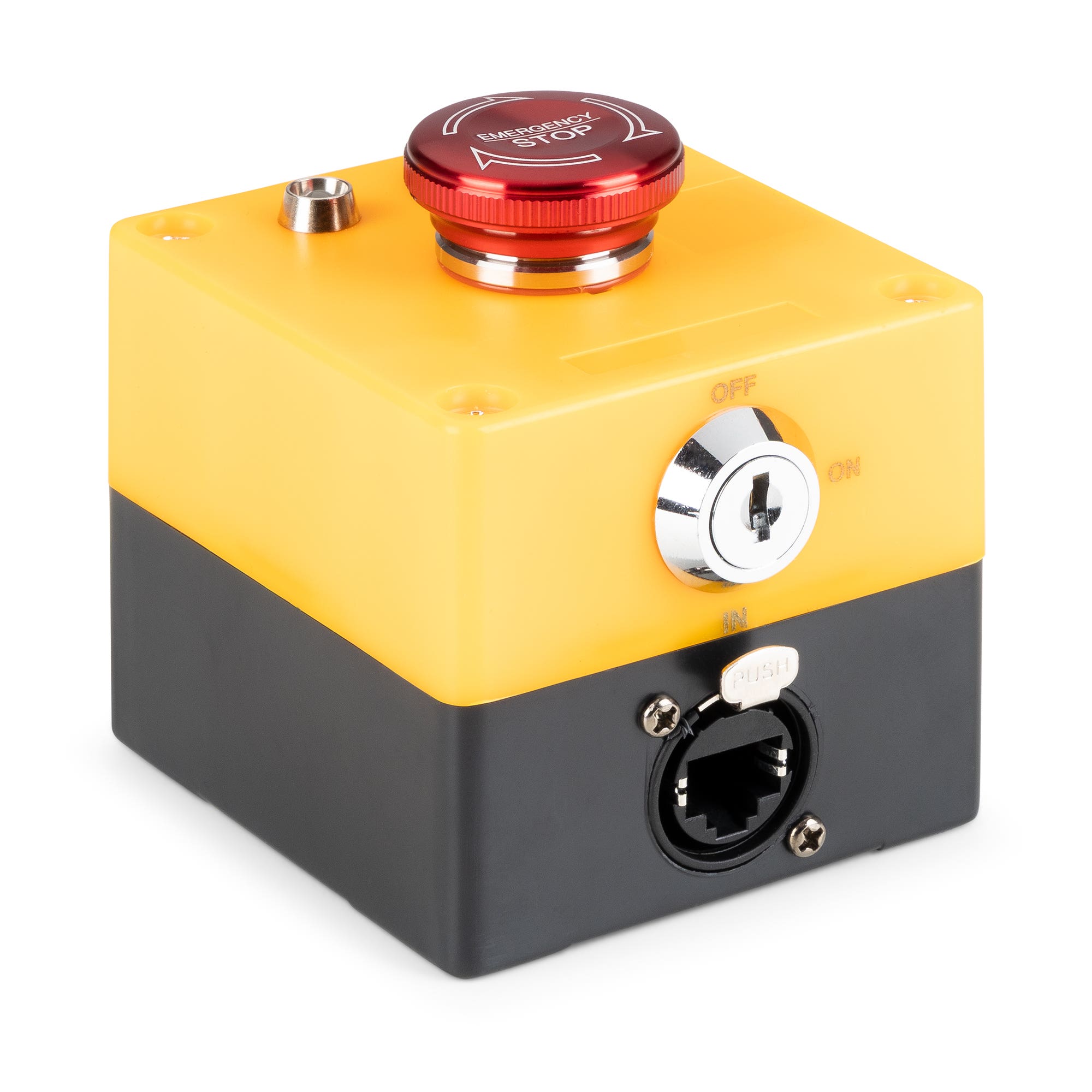 BeamZ Pro LKI externe laser noodknop voor Brute lasers - Met RJ45 interlock 