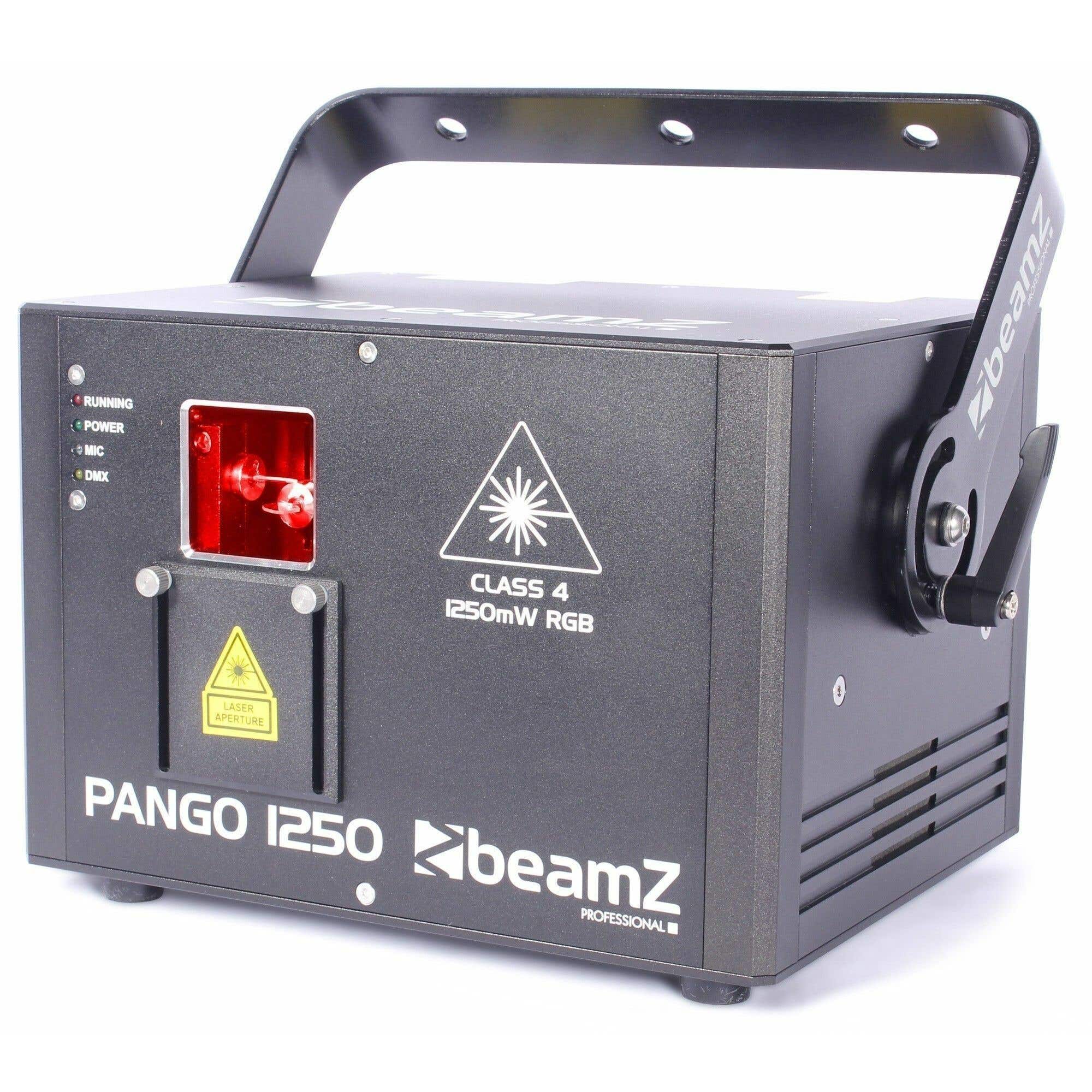 BeamZ Pango 1250 Analoge 1.2W laser RGB 30kpps