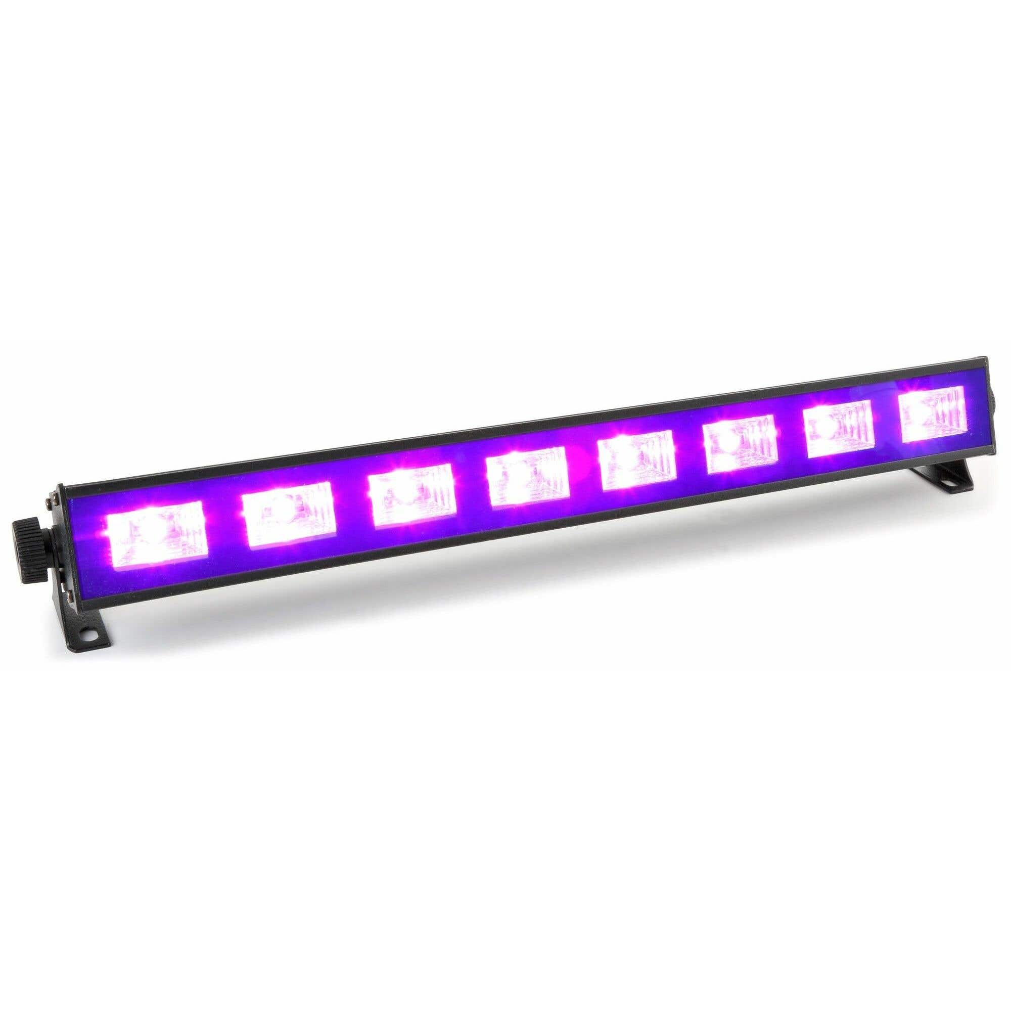 BeamZ BUV93 LED Blacklight BAR met hoge output van 8x 3W