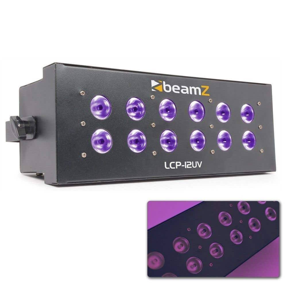 LED UV blacklight met 12x 3W LED's LCP-12UV van BeamZ
