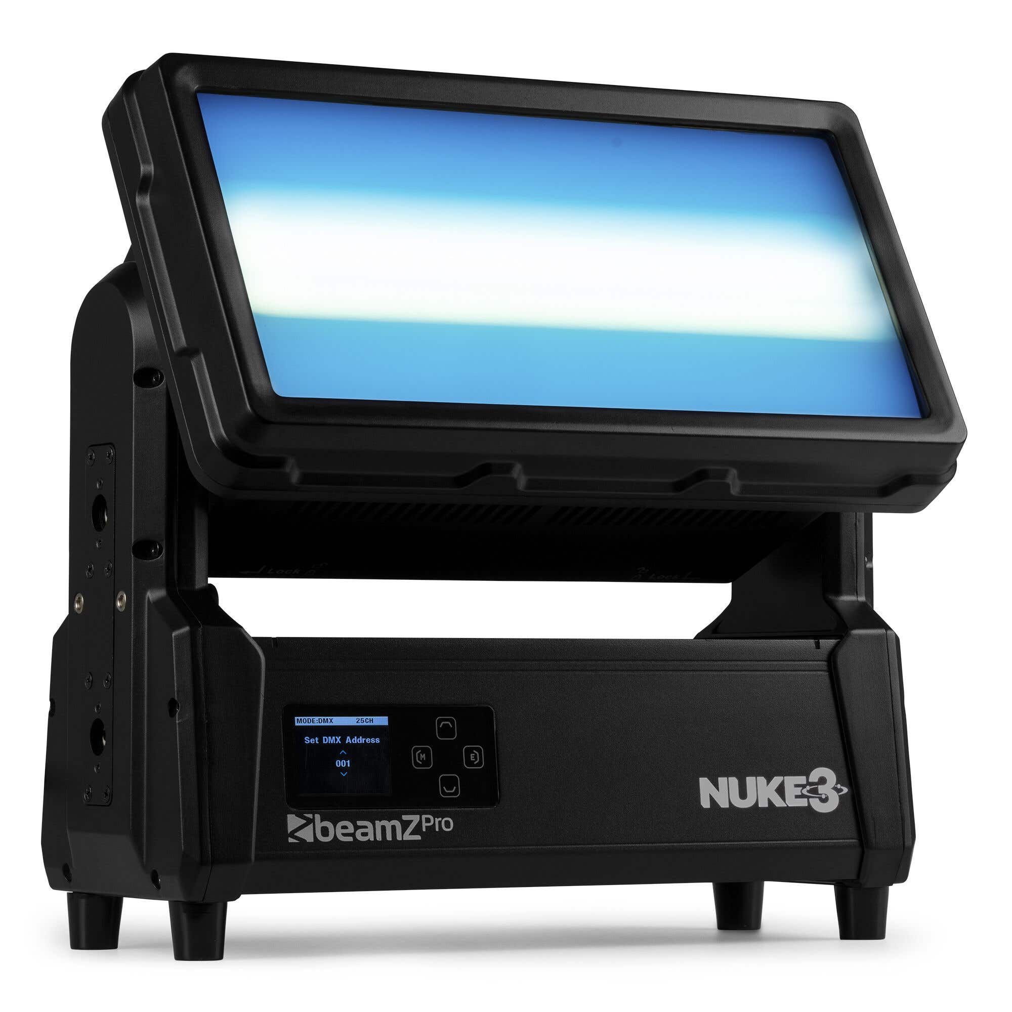 Retourdeal - BeamZ Professional NUKE3 Motorized Twin Strobe/Wash