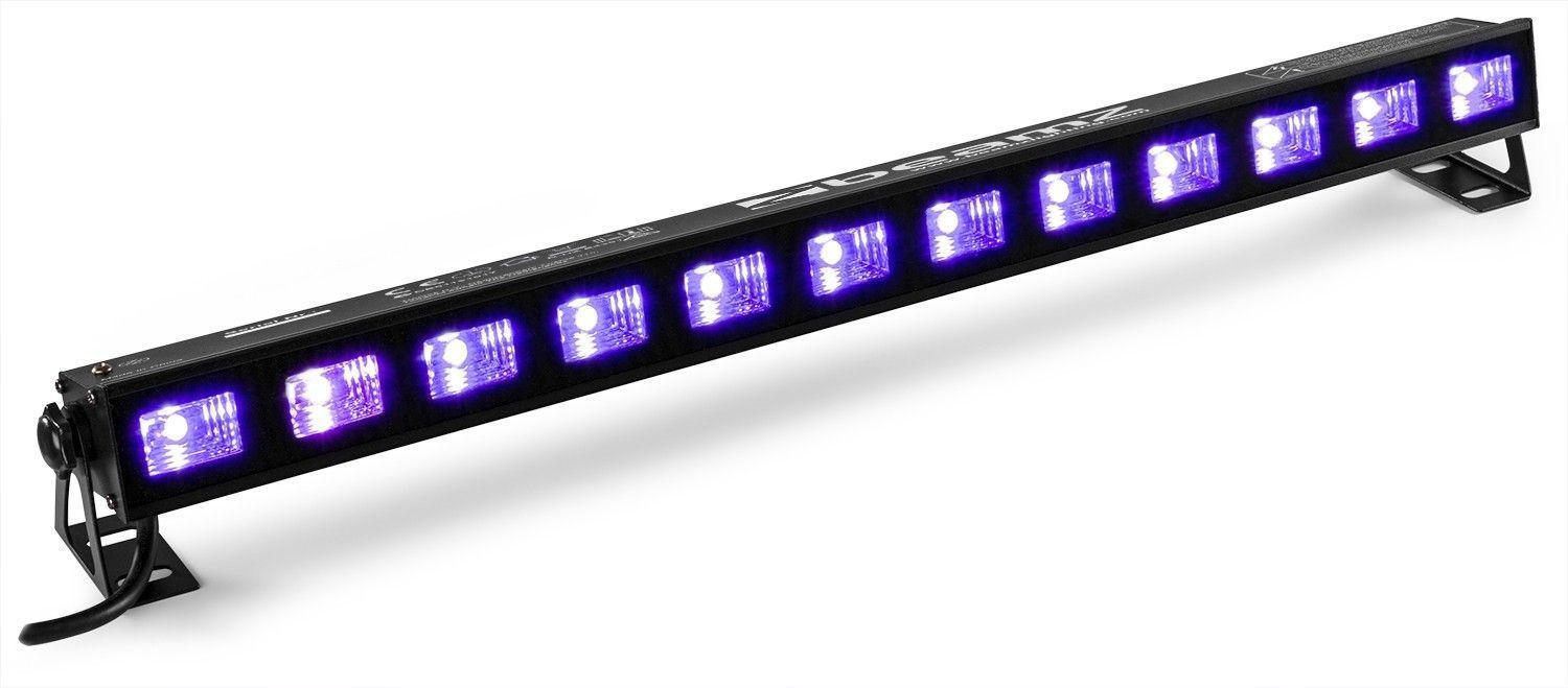 Retourdeal - BeamZ BUVW123 LED BAR met 12 UV / warm white LED&apos;s - 40W