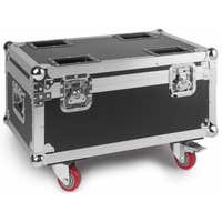 BeamZ flightcase for 4 stuks LED Twister 400 LED FAN effect