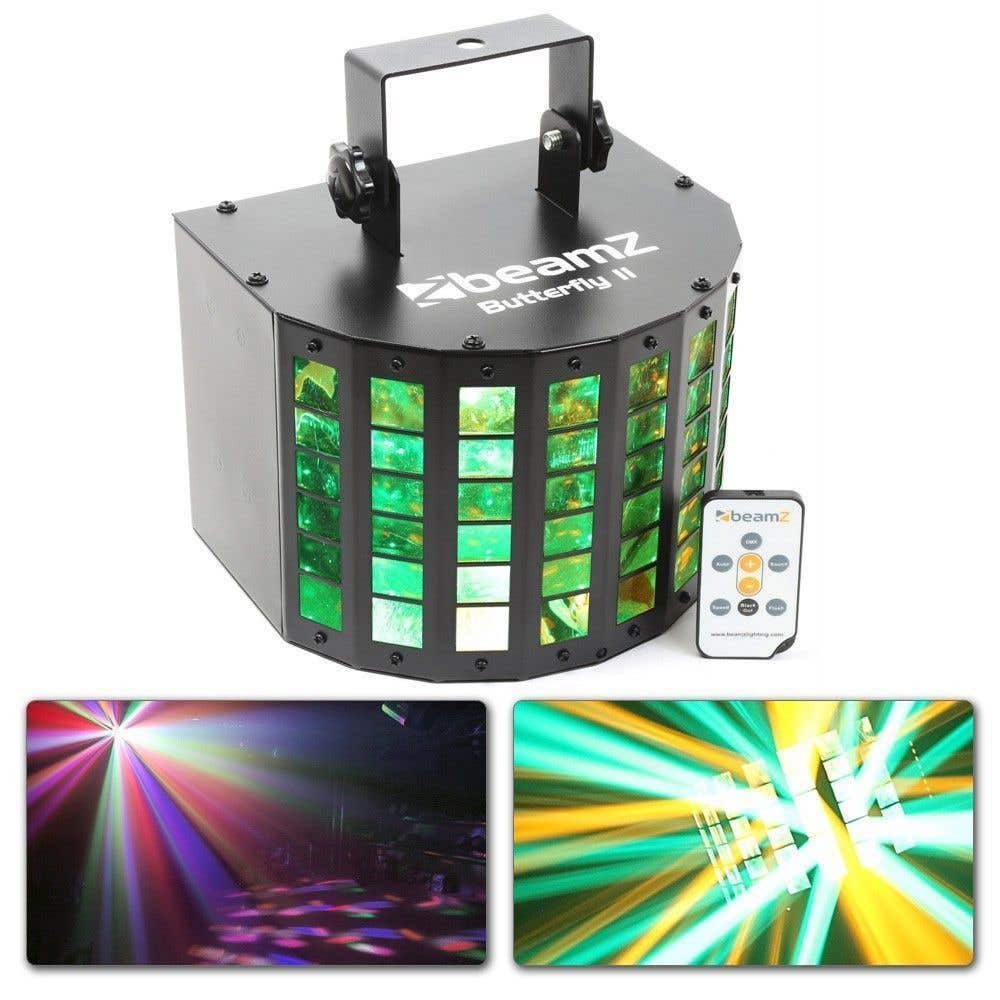 Retourdeal - BeamZ Butterfly II LED mini Derby