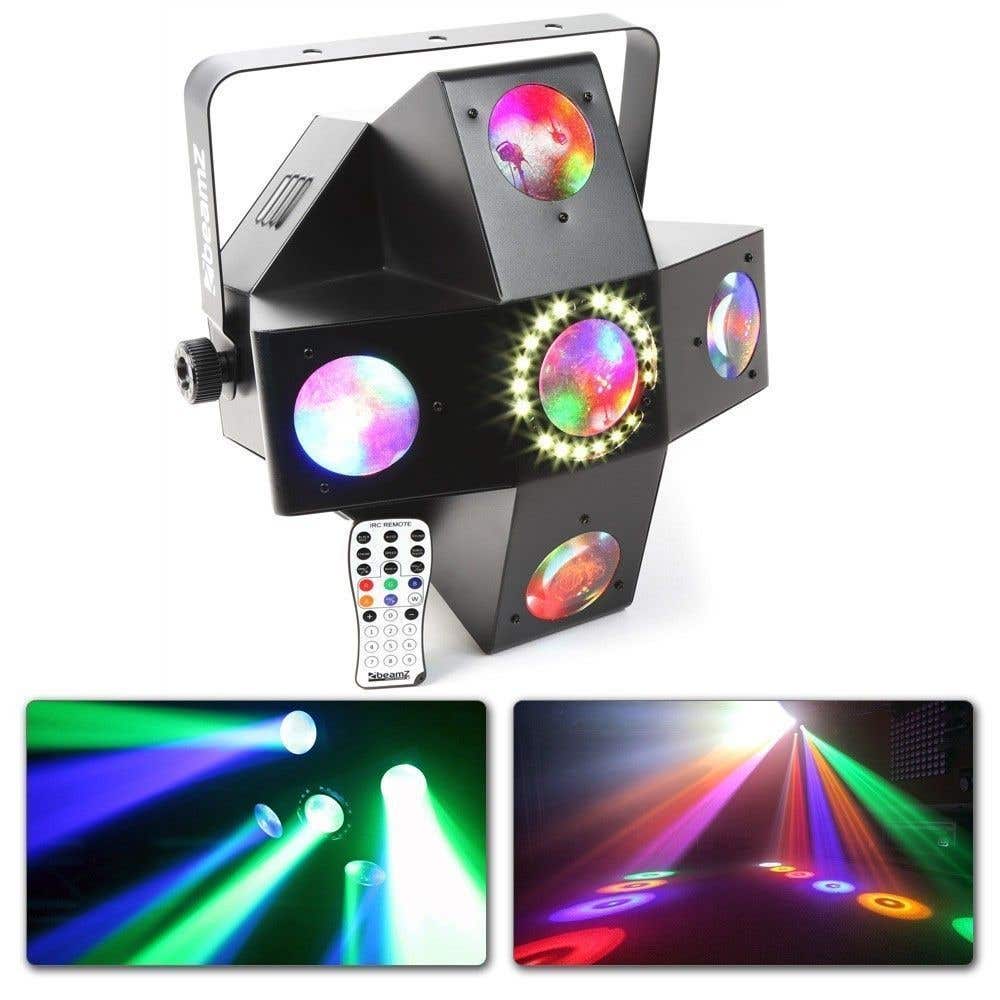 BeamZ Multitrix LED lichteffect met stroboscoop en DMX