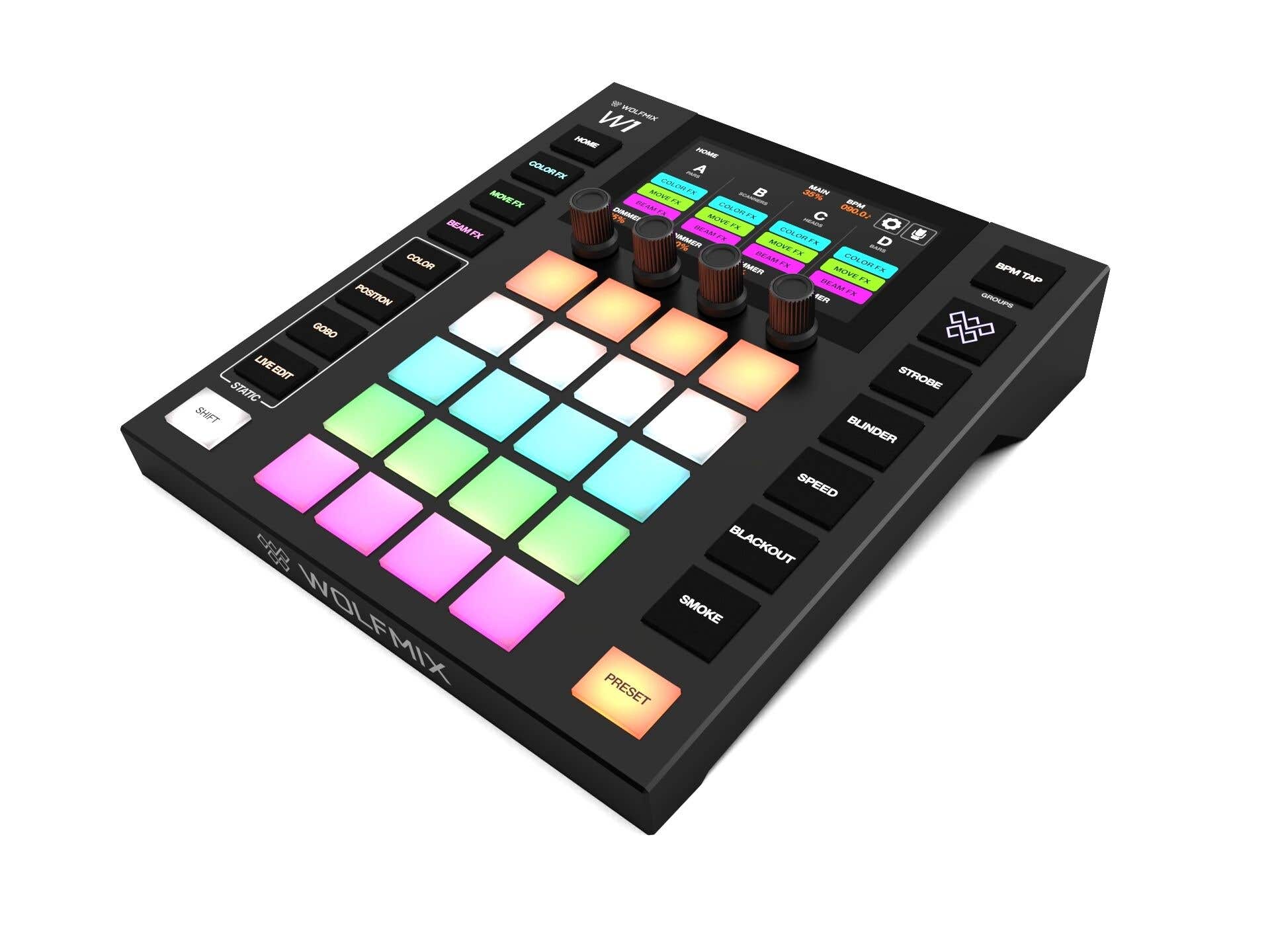Wolfmix Retourdeal -  W1 MK2 DMX controller - Standalone