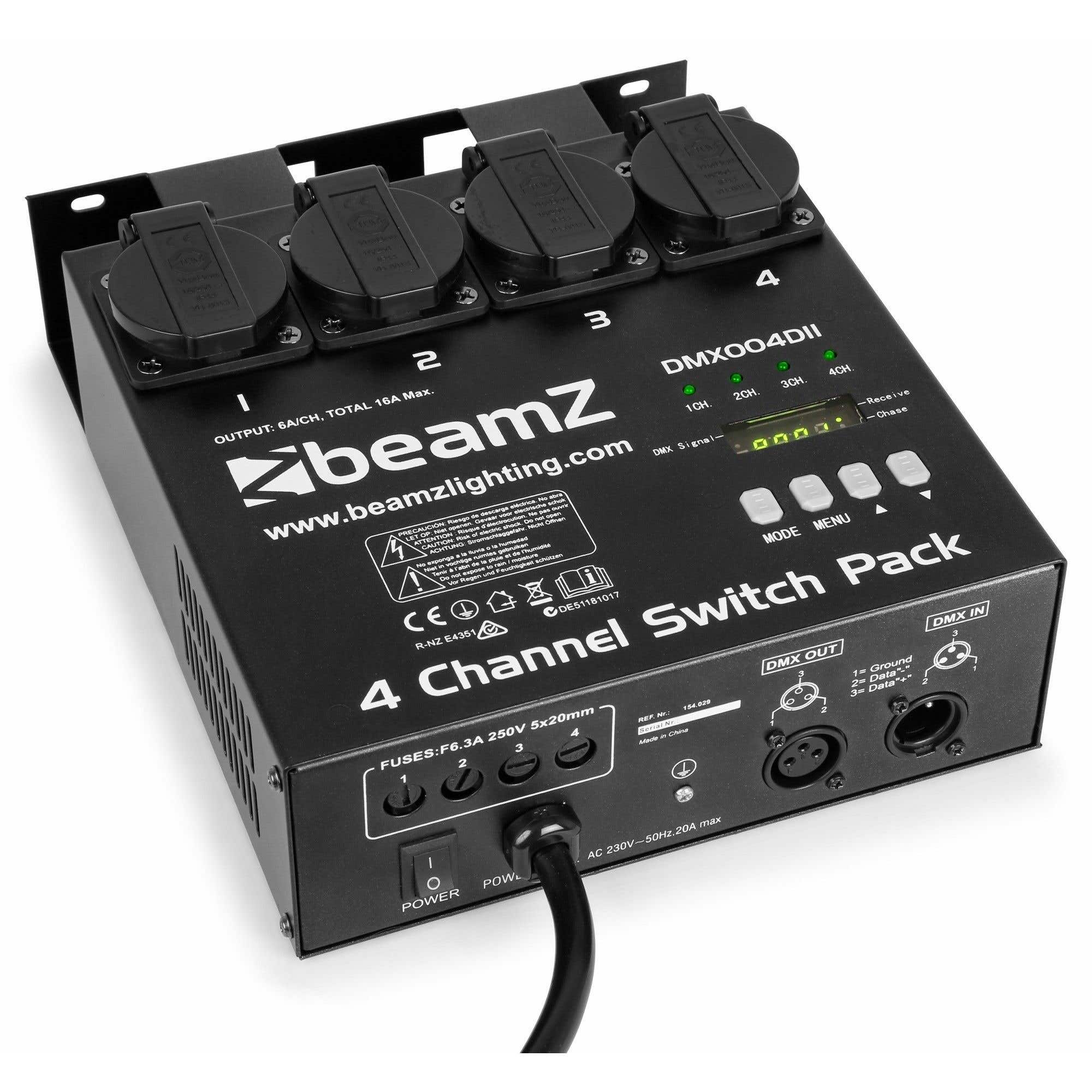 Retourdeal - 4-Kanaals DMX switchpack