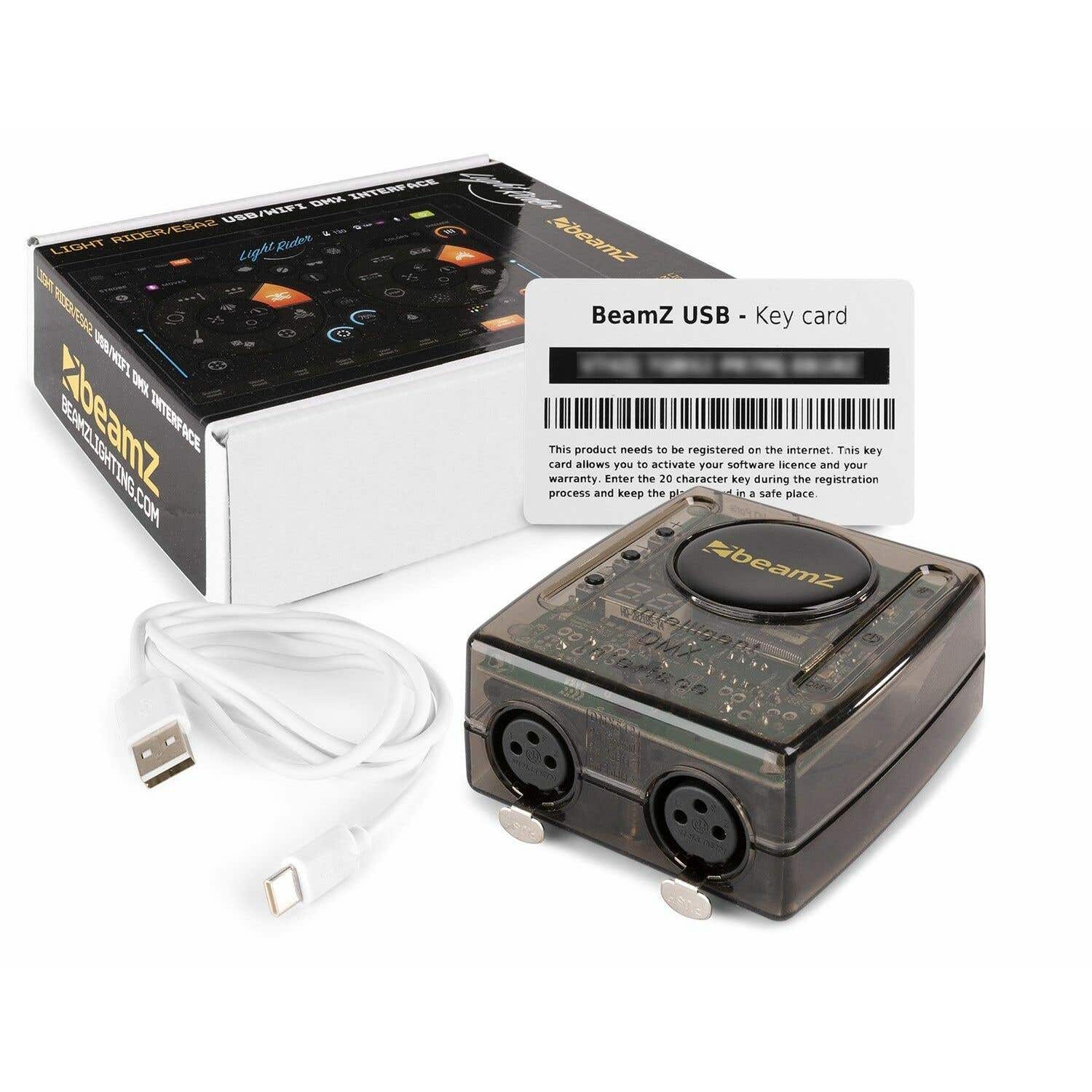 Retourdeal - BeamZ DMX USB interface met WiFi