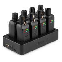 BeamZ compleet draadloos DMX systeem - Ontvangers en zender voor draadloze DMX - Met oplaadstation