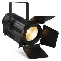 BeamZ Professional BTK200W Fresnel met handmatige zoom - Warm witte COB LED - 200W - 3000K - Zwart