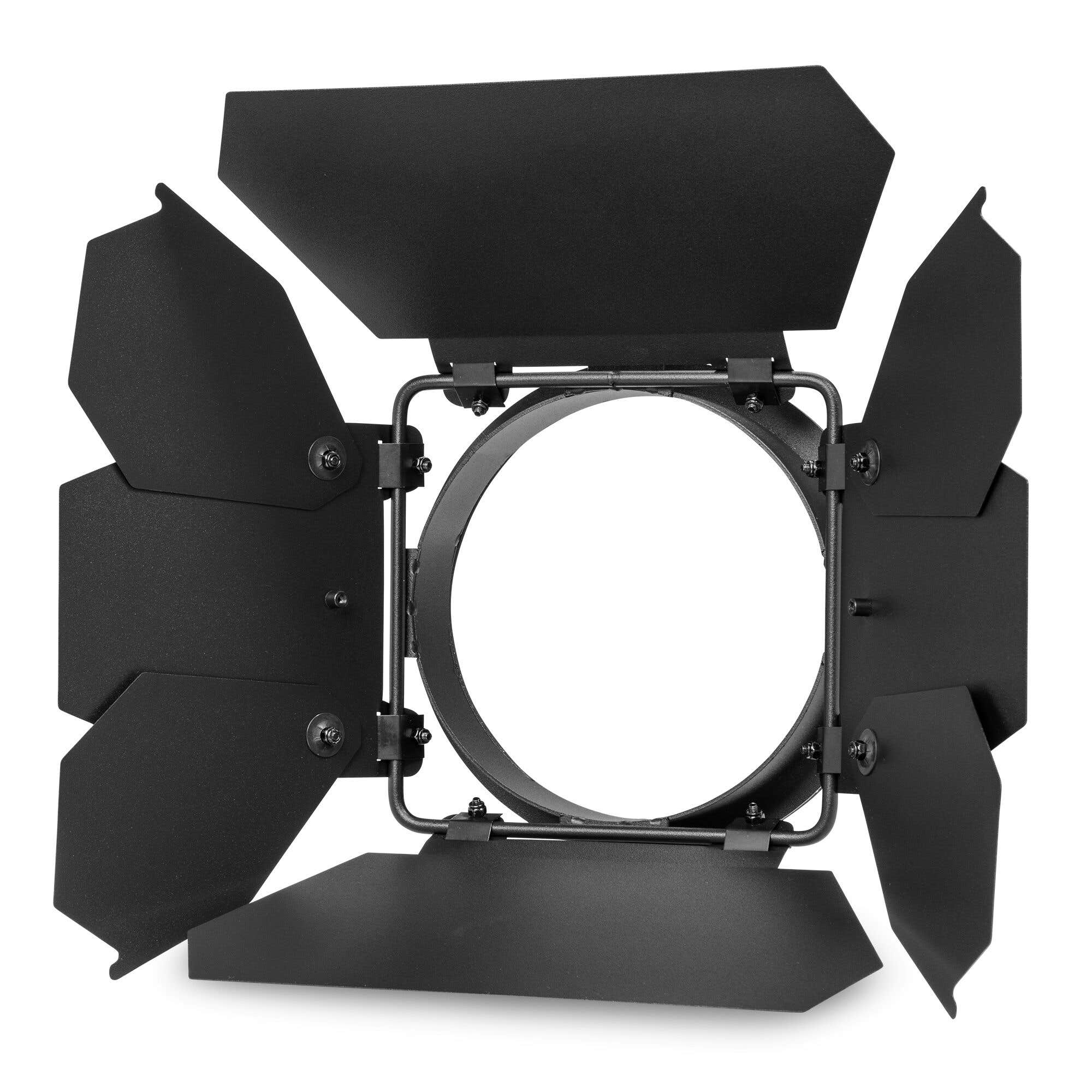 BeamZ Professional Barndoor voor BTM100 fresnel serie - Afneembaar - Zwart