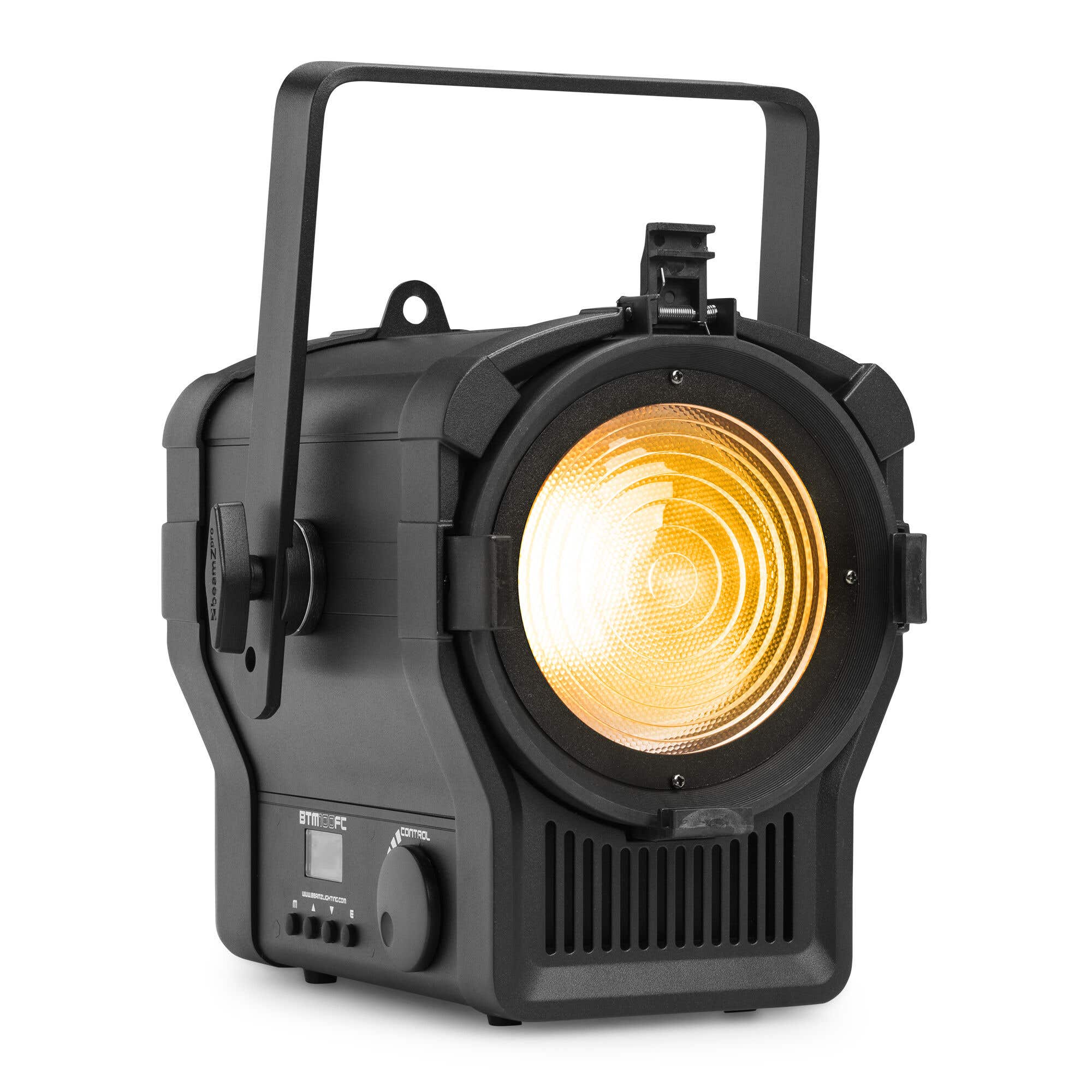 BeamZ Professional BTM100FC fresnel met RGBALC LED - Gemotoriseerde zoom - 2600K-10000K - 100W