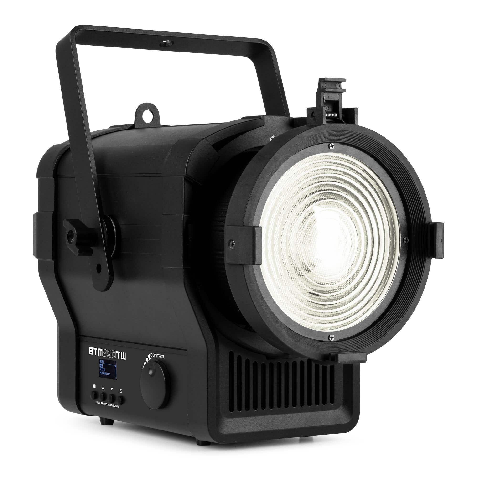 Retourdeal - BeamZ Professional BTM250TW fresnel met gemotoriseerde zoom - 2700K - 6500K CW/WW LED - 250W