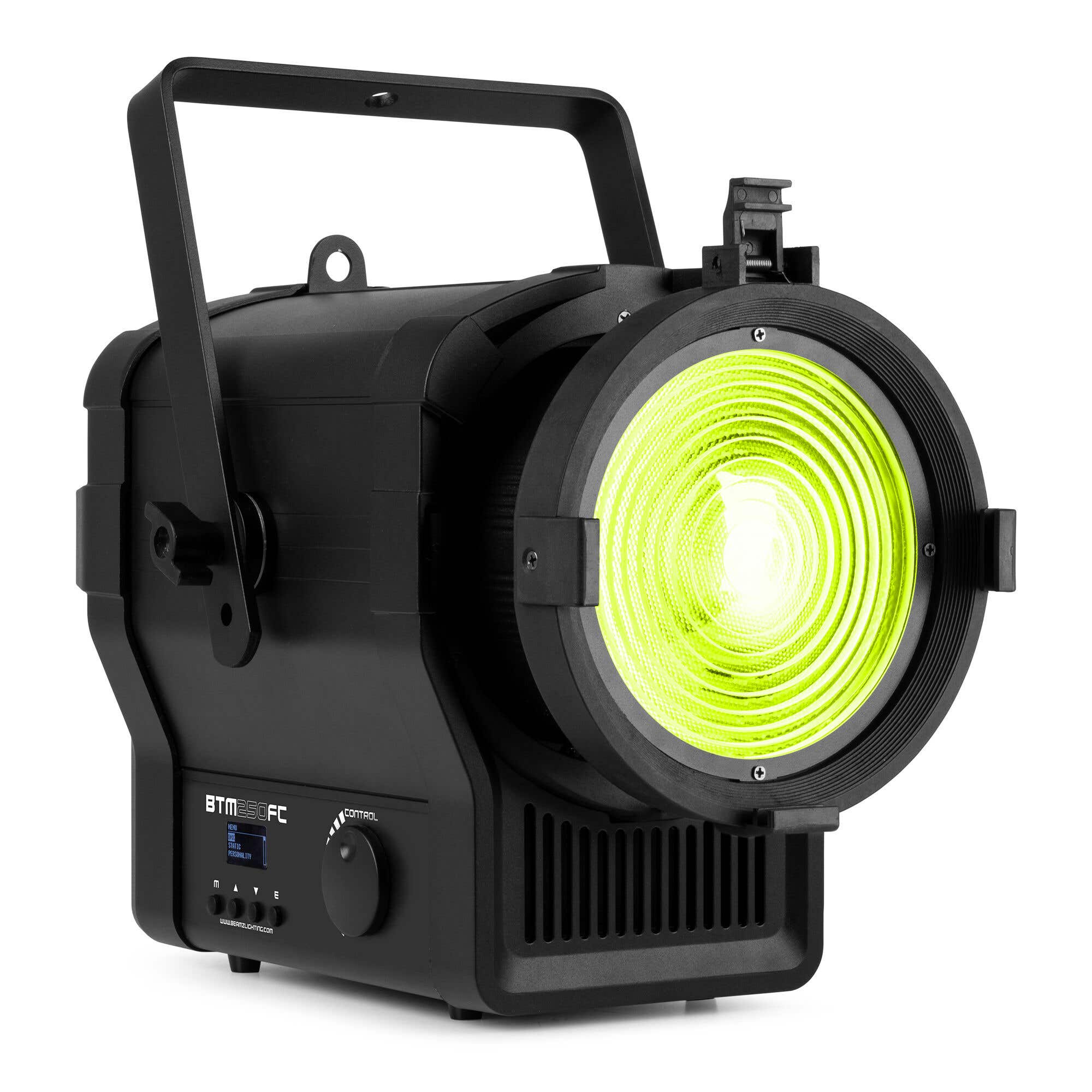Retourdeal - BeamZ Professional BTM250FC fresnel met RGBALC LED - Gemotoriseerde zoom - 2600K-10000K - 250W