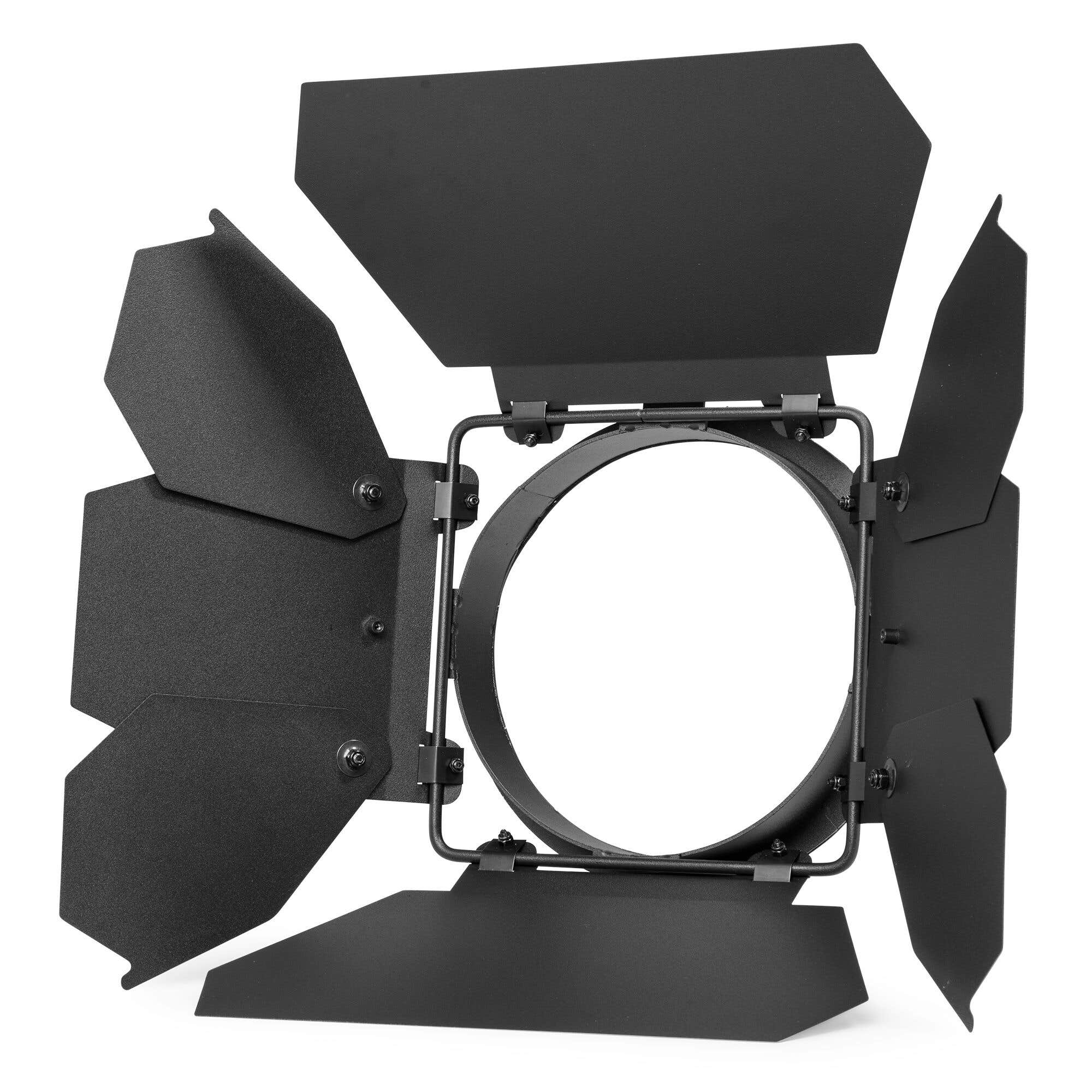 BeamZ Professional Barndoor voor BTM250 fresnel serie - Afneembaar - Zwart