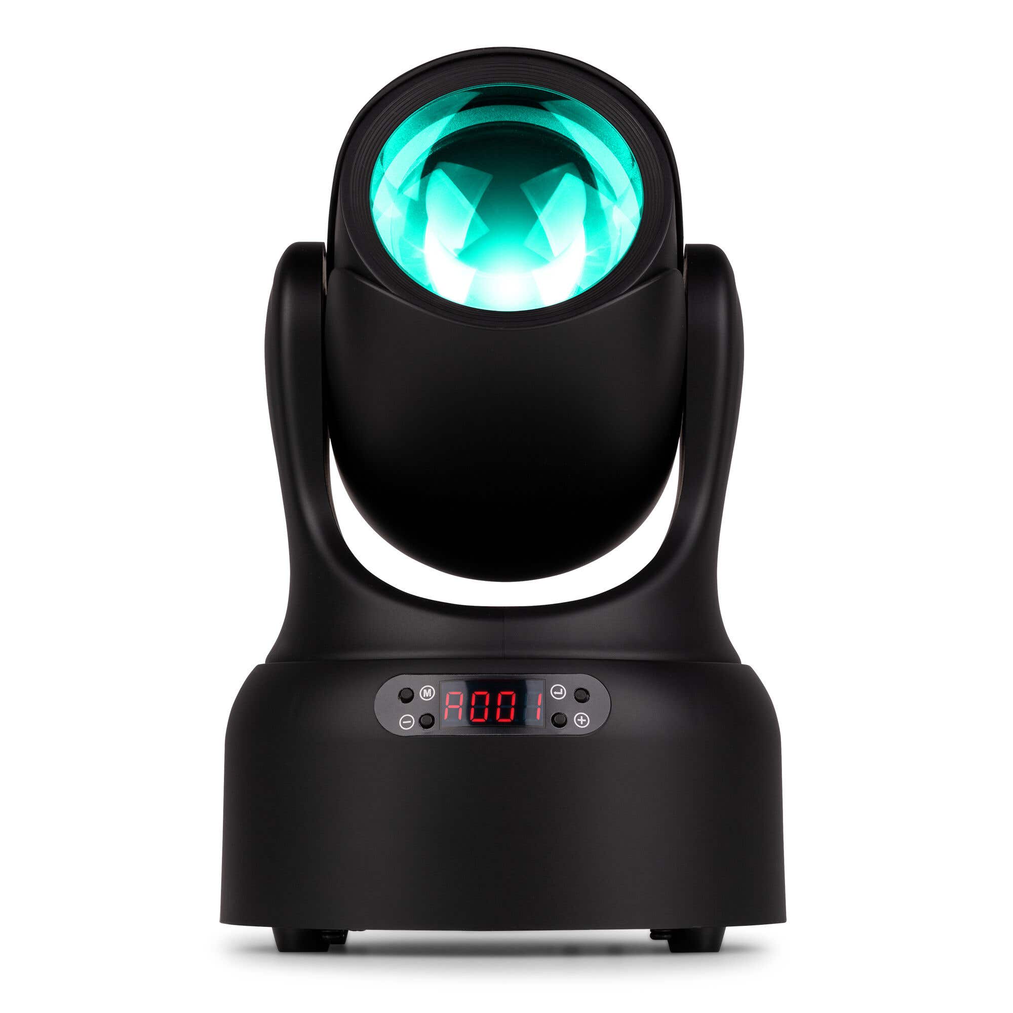 BeamZ NOVA80B-BK beam moving head met prisma - 7 kleuren en 7 gobo’s - 80W - Zwart