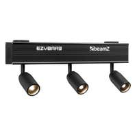 BeamZ EZYBar3 LED bar op accu - LED bar met 3 draaibare 10W LED-spots - Handmatige zoom - CW/WW