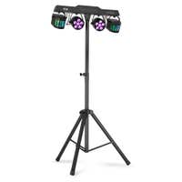 BeamZ CLS Orcus Party Bar - Alles-in-een partyset met 2x RGBW LED par + 2x Derby - Met statief