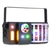 Fuzzix Stellar1 LED partylight - Discolamp - Multi DJ effect - Met RGBW LED’s, gobo’s en stroboscoop