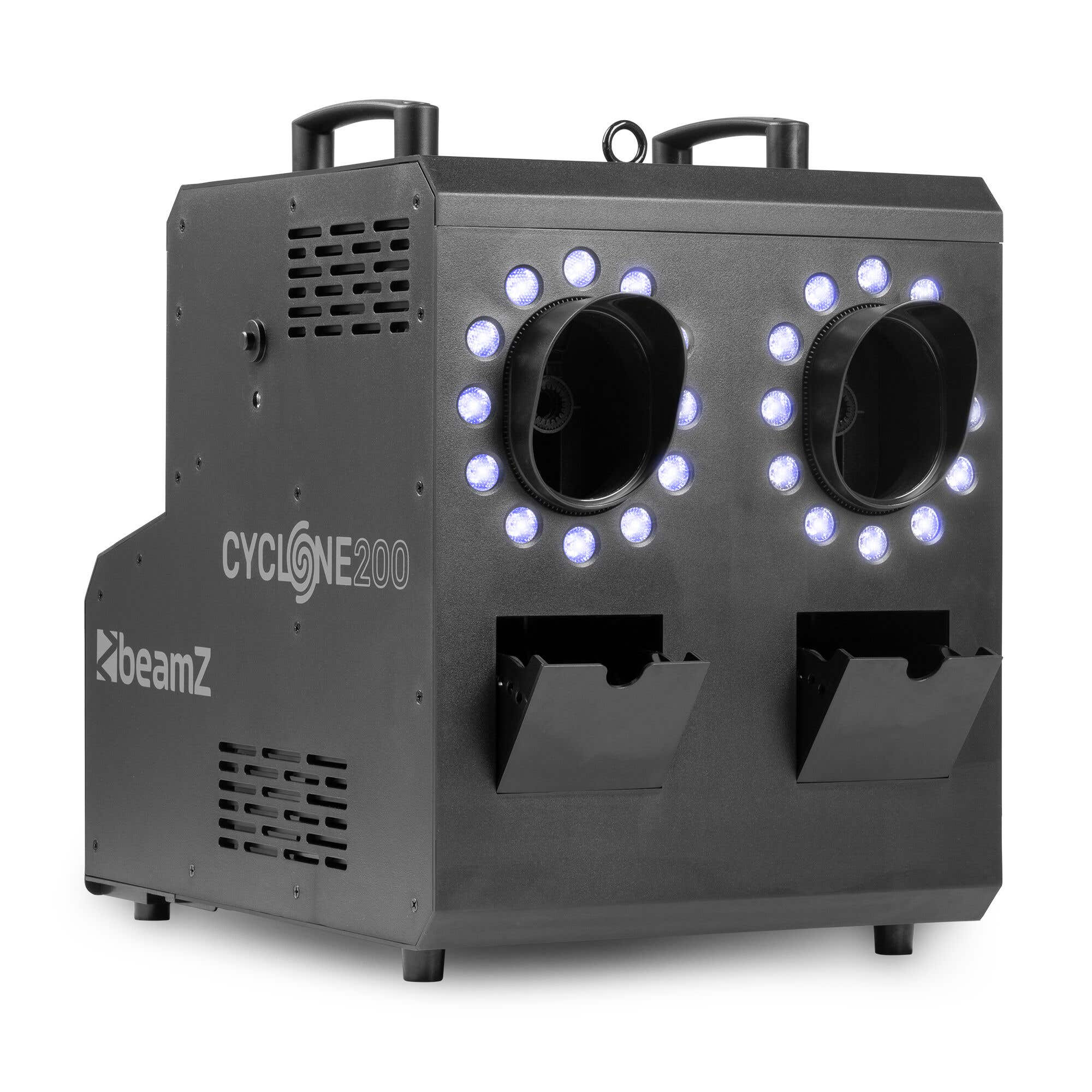 BeamZ Cyclone200 Rook- en bellenblaasmachine combi - Met lichteffecten - 24 RGBW LED’s 