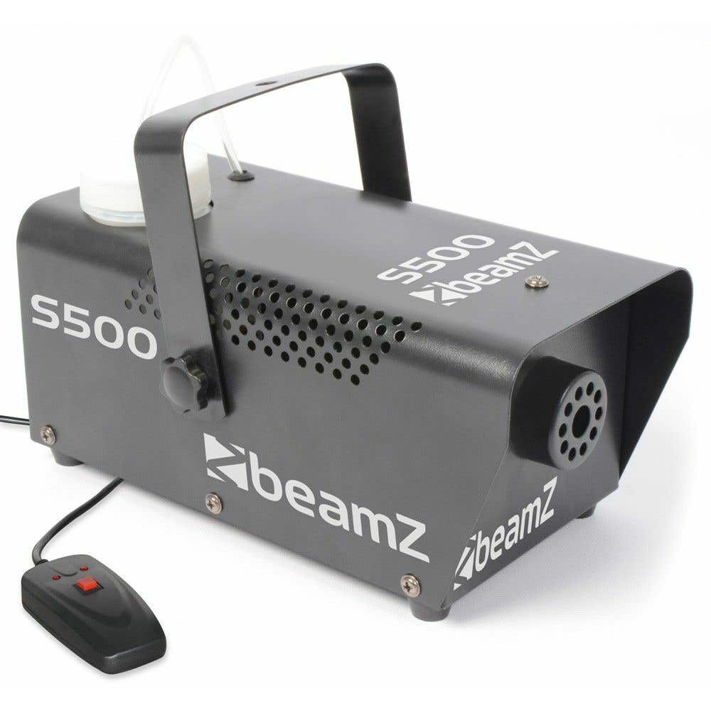 Retourdeal - BeamZ S500 kleine Rookmachine met Rookvloeistof