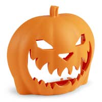 BeamZ Halloween Pompoen accessoire voor rookmachines - Opklikbare pompoen