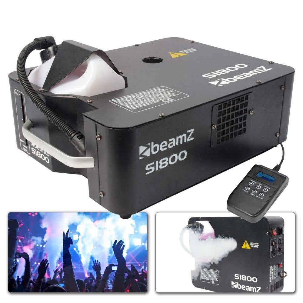 Retourdeal - BeamZ S1800 2-weg DMX Rookmachine
