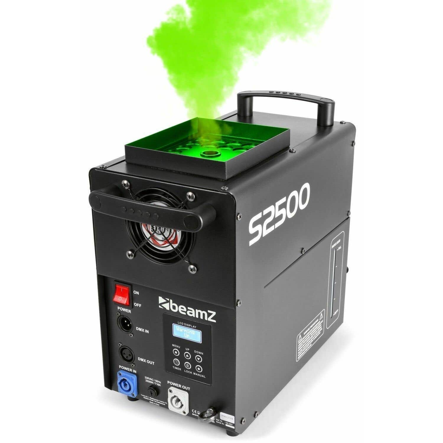 Retourdeal - BeamZ S2500 Rookmachine met LED effect 24x10W leds