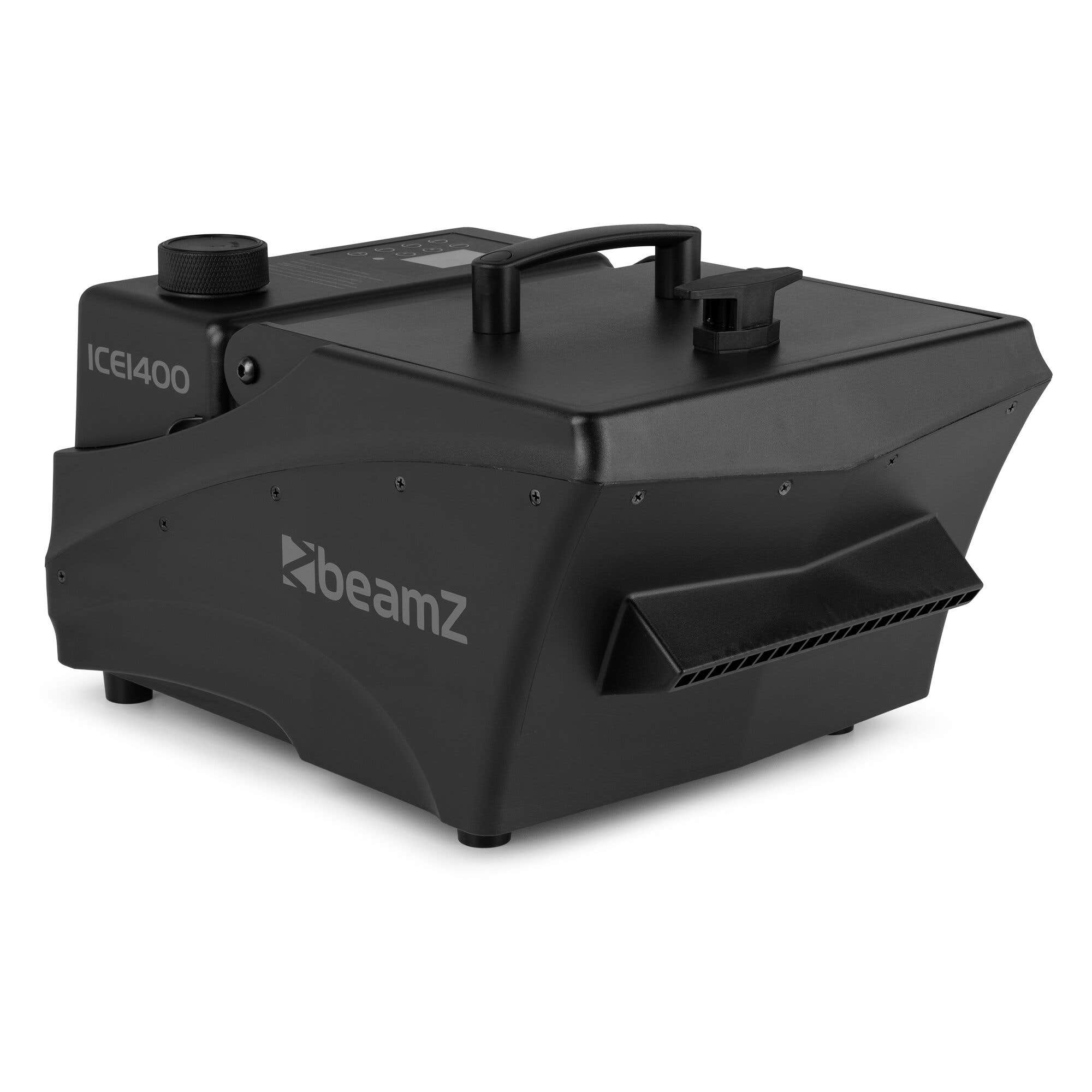 Retourdeal - BeamZ ICE1400 Low fog rookmachine - Werkt met ijs en rookvloeistof - DMX - 1400W