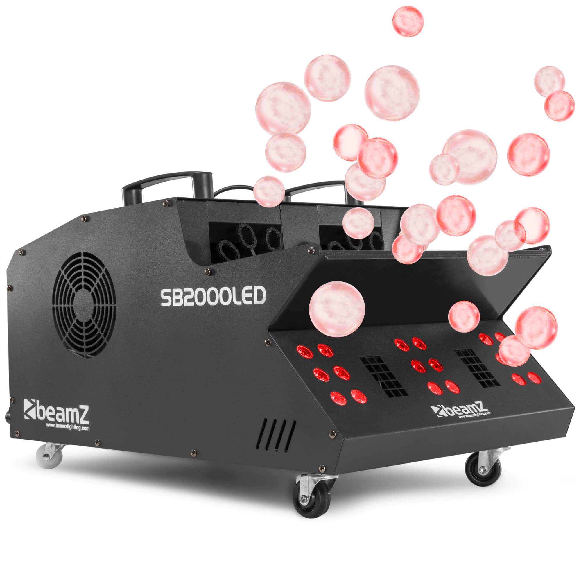 BeamZ SB2000LED Rook- en Bellenblaasmachine met LED&apos;s