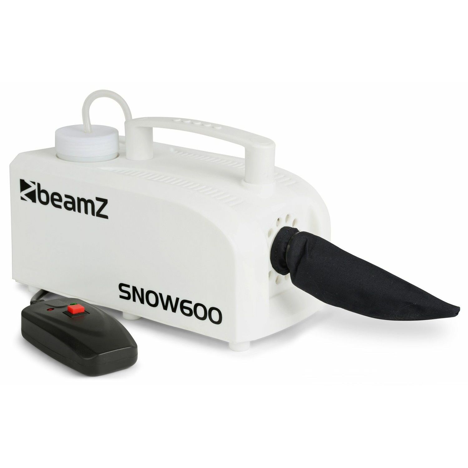 BeamZ SNOW600 sneeuwmachine 600W met afstandsbediening - Wit