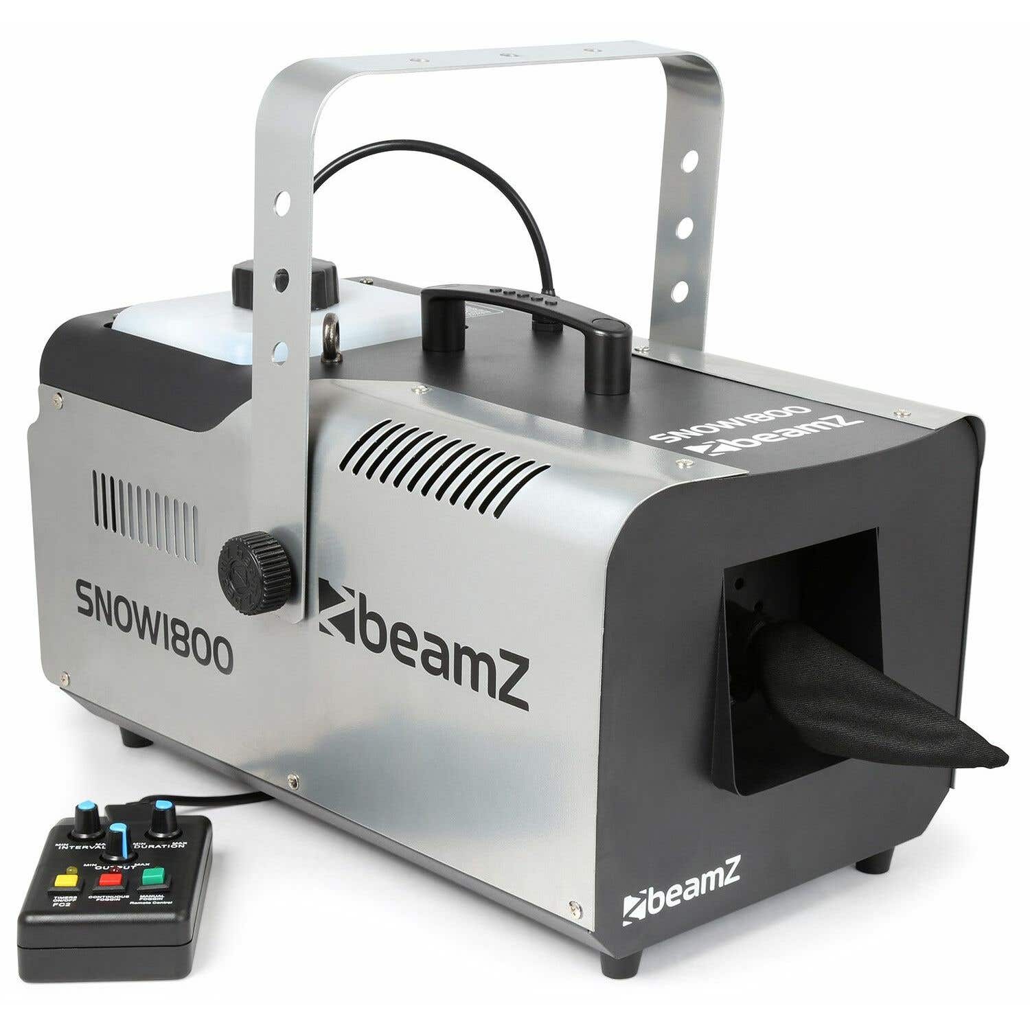 Sneeuwmachine - Beamz SNOW1800 - Sneeuwmachine met afstandsbediening met timer