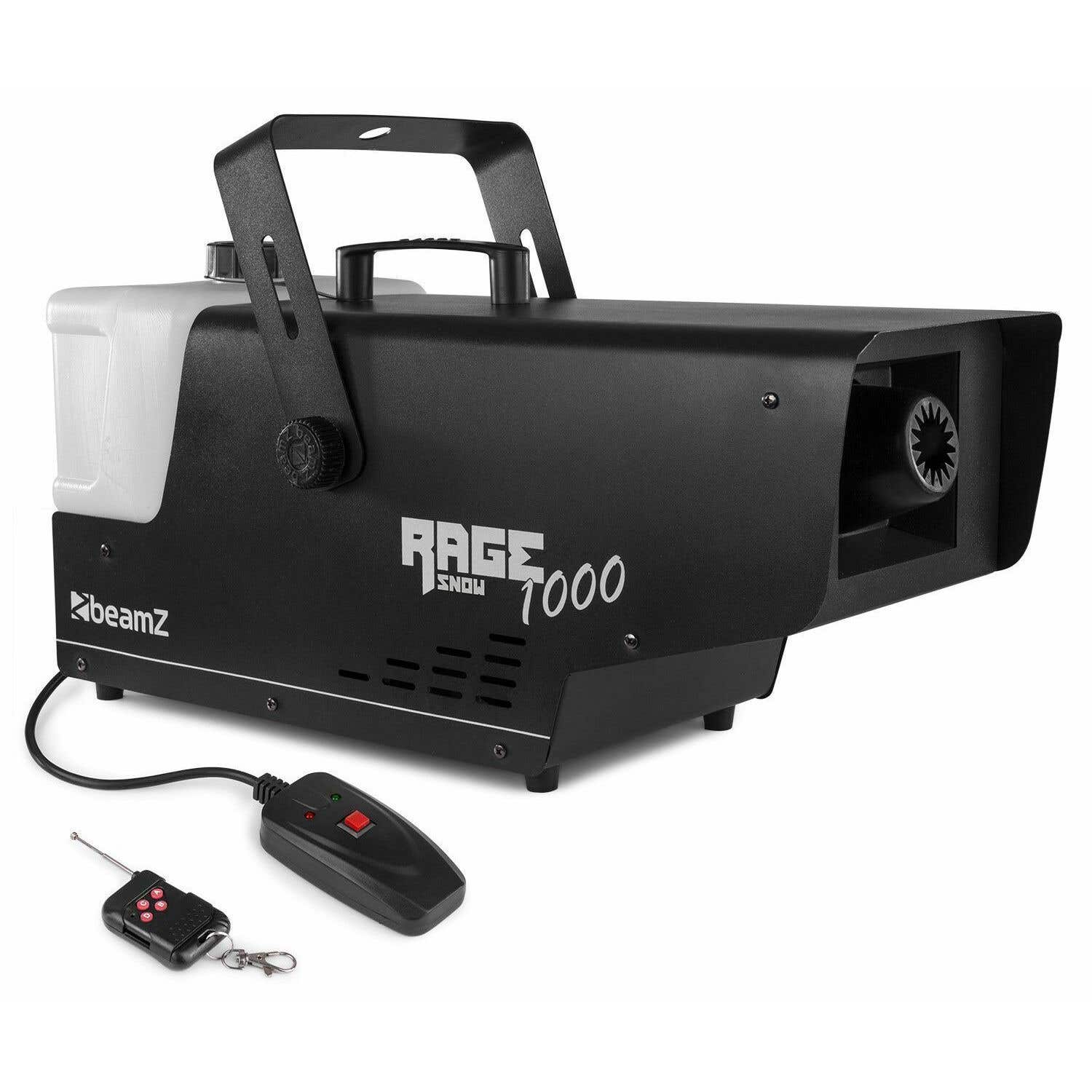 Retourdeal - BeamZ RAGE1000 sneeuwmachine met draadloze