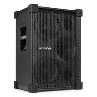 Vonyx VSB208 SoundSystem 2 x 8” mobiele geluidsinstallatie op accu met Bluetooth - 1000W
