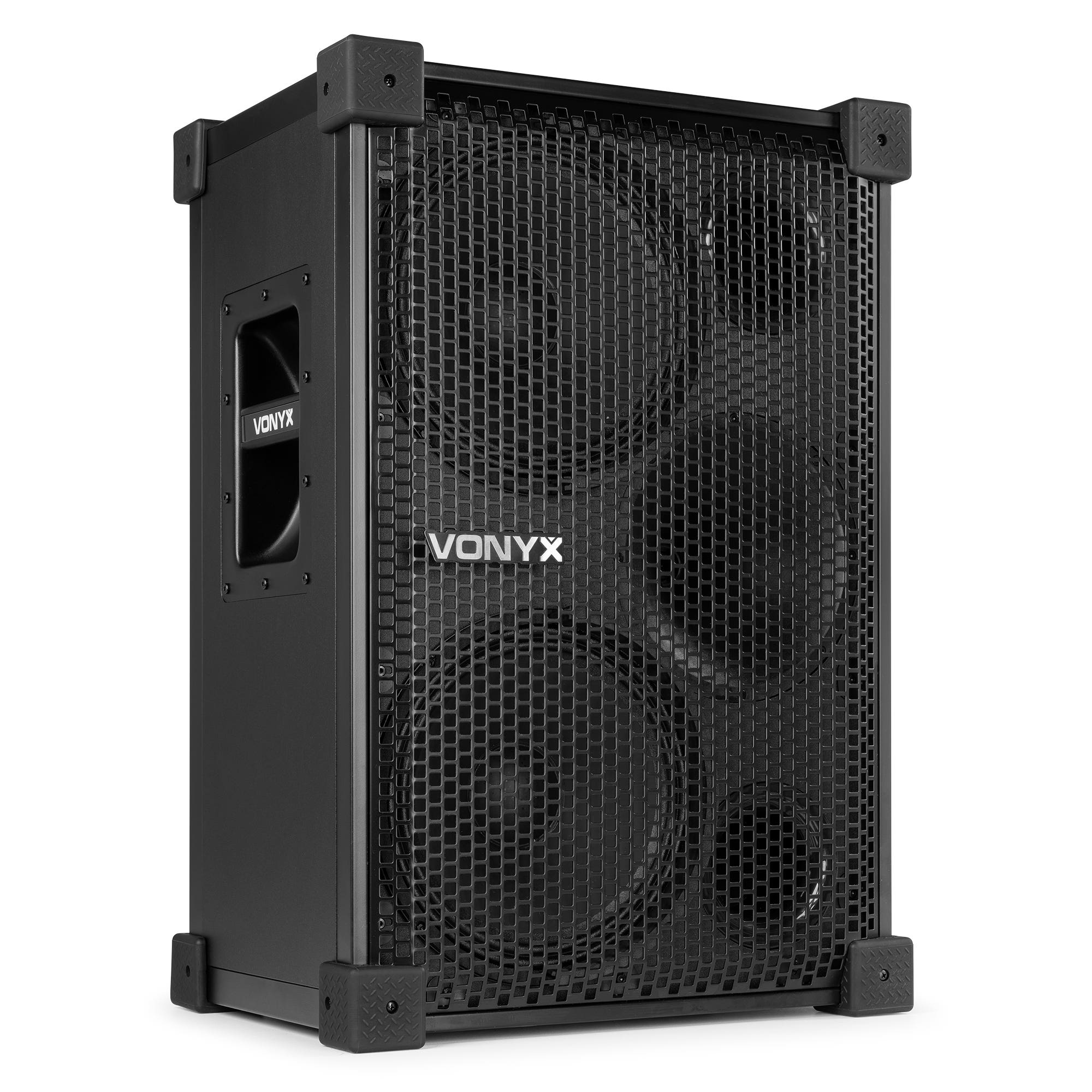 Vonyx VSB210 SoundSystem 2 x 10” mobiele geluidsinstallatie op accu met Bluetooth - 1200W 