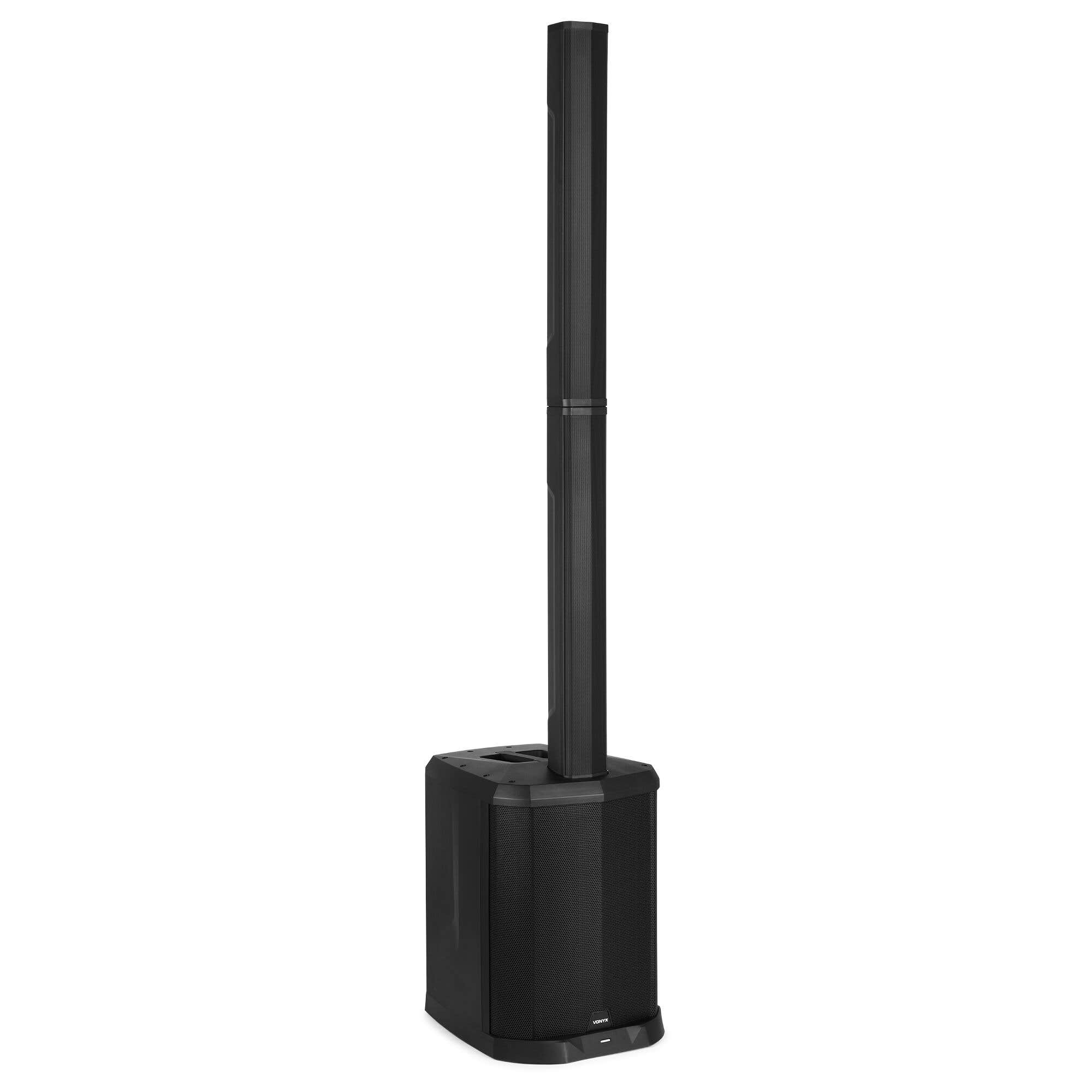 Retourdeal - Vonyx VX822 actieve kolom luidspreker - PA speaker met Bluetooth en draadloze Stereo Pairing - 1800W