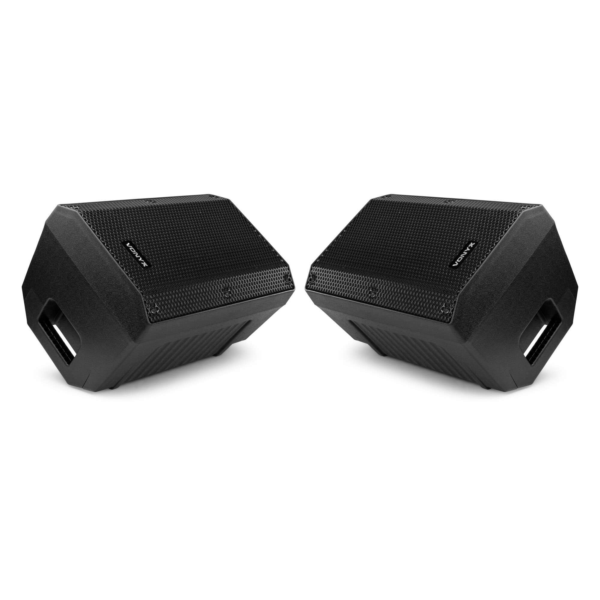 Set van 2x Vonyx VSA08 Stage Monitors - actieve speakers - 250W - 8