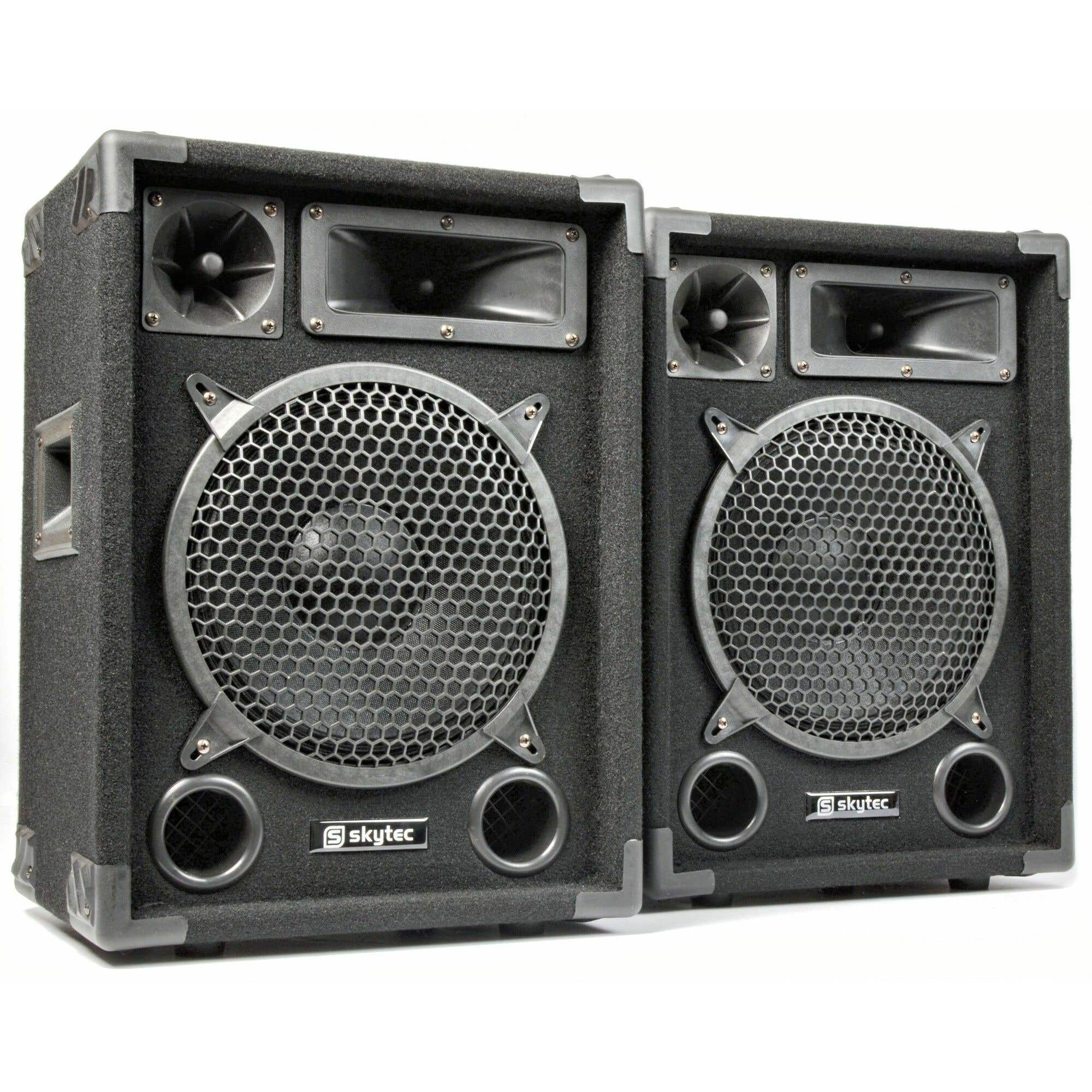 Retourdeal - MAX Disco Speakerset MAX10 500W 10"