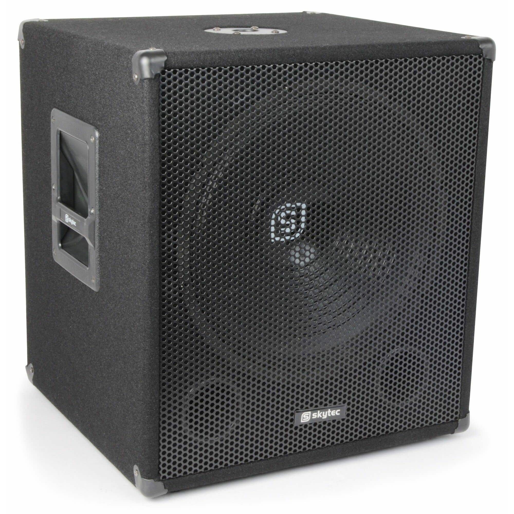 Retourdeal - Vonyx SMWBA15 Actieve Bi-amp subwoofer 15" 600 watt