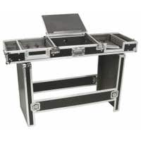 Power Dynamics universele 19" flightcase voor 8U mixer & 2 CD spelers
