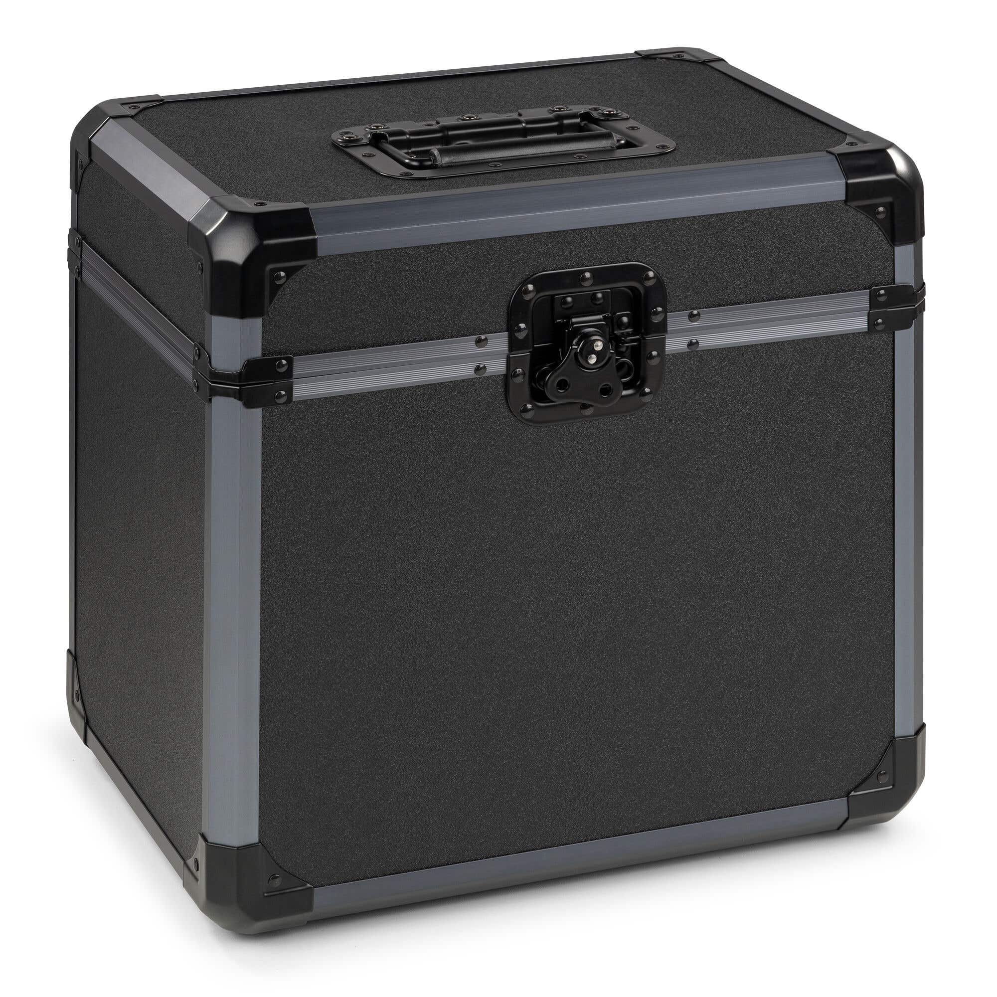 Retourdeal - Vonyx RC82 Platenkoffer - Vinyl case voor 70 platen - LP koffer voor 12 inch vinyl - Zwart