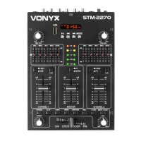 Retourdeal - Vonyx STM2270 DJ Mixer met Bluetooth, MP3 & geluidseffecten