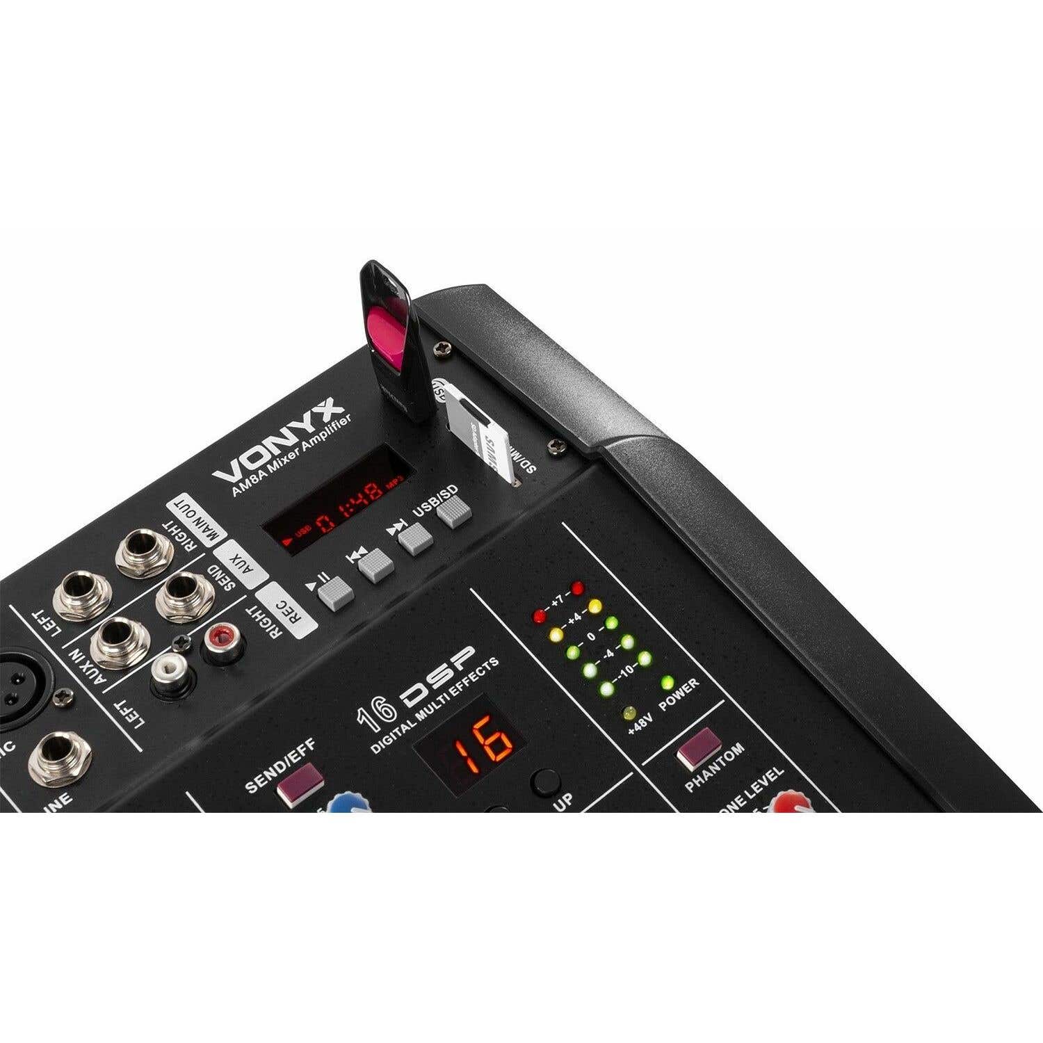 Vonyx Am5A 5 Kanaals Muziekmixer Met Ingebouwde 1000W Versterker vonyx kopen in de aanbieding Vonyx Am5A 5 Kanaals Muziekmixer Met Ingebouwde 1000W Versterker vonyx kopen in de aanbieding
