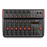 Vonyx VM-KG10 - 10-kanaals mengtafel met Bluetooth, DSP, USB audio interface, etc.